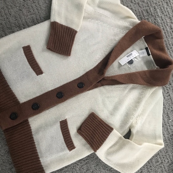 NWT - JCrew cardigan sweater, L. - Picture 2 of 3